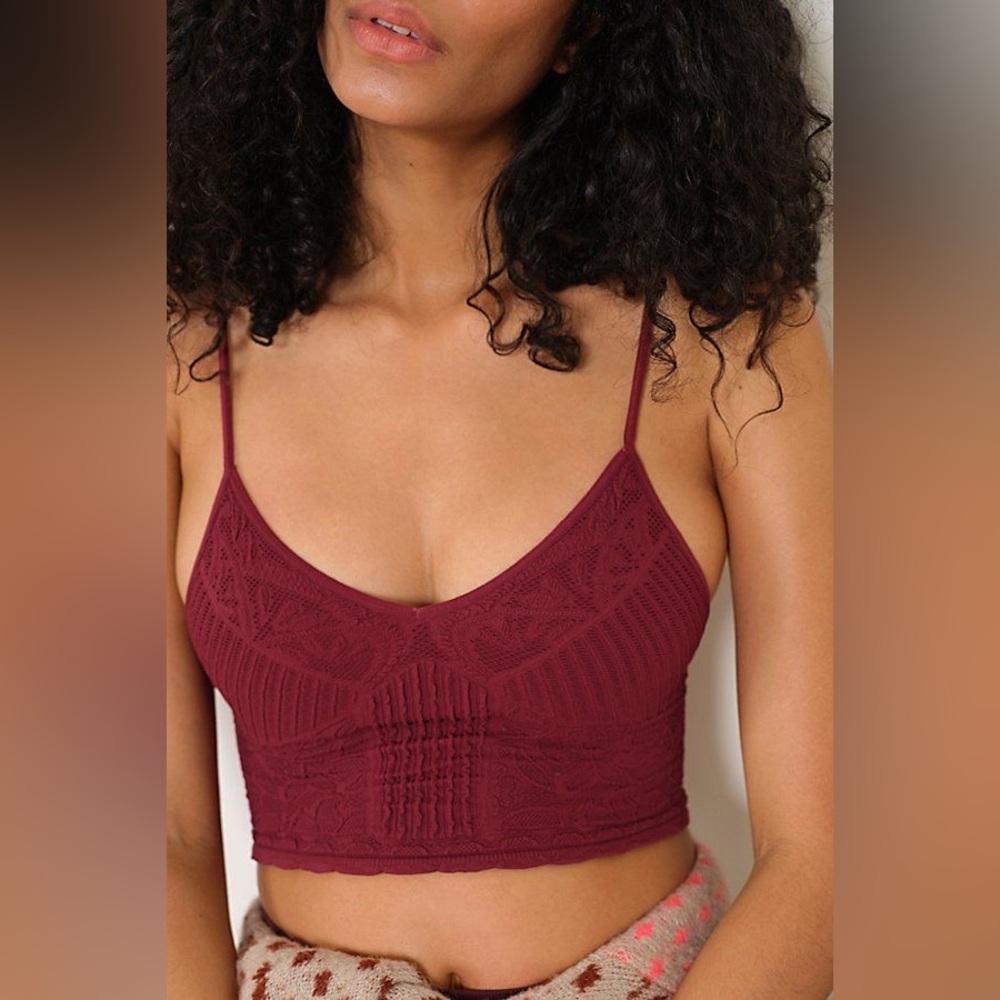 Free people Chloe longline bralette